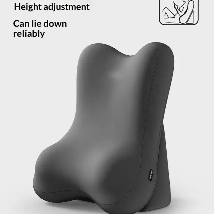 Adjustable memory foam backrest pillow, Black