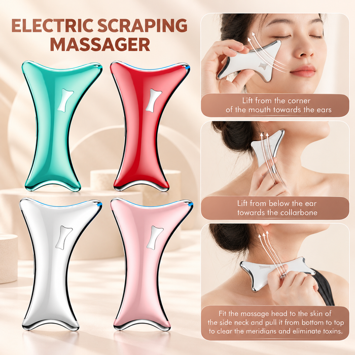 Heated Electric Gua Sha with Vibration and LED