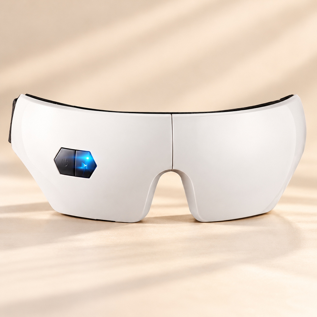 Heated Eye Mask with Timer and Light Blocking