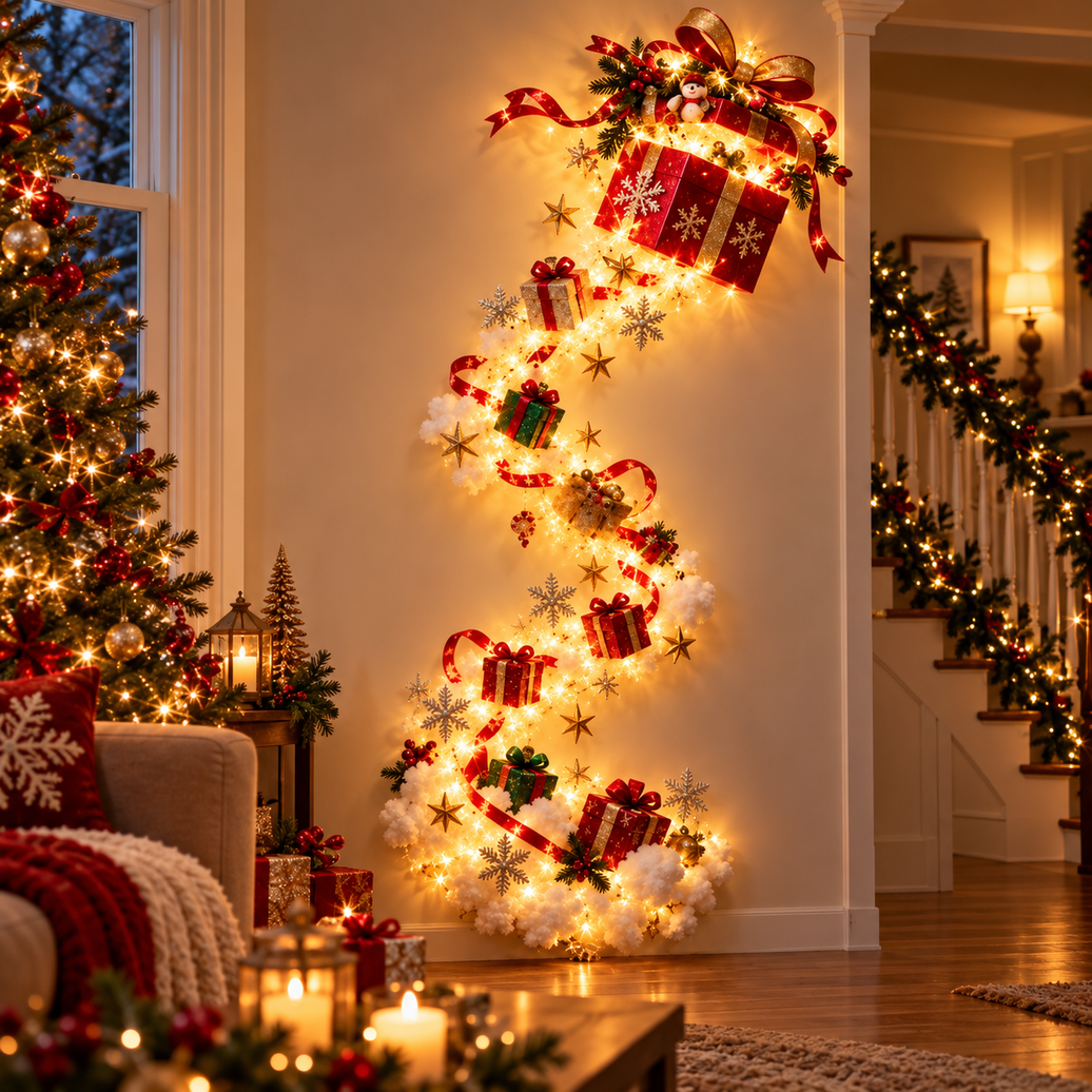 LED Christmas Wall Light