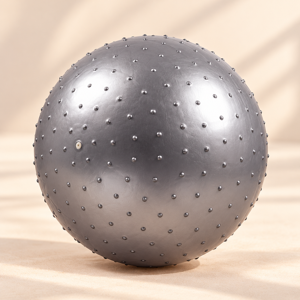Textured Yoga Ball with Base