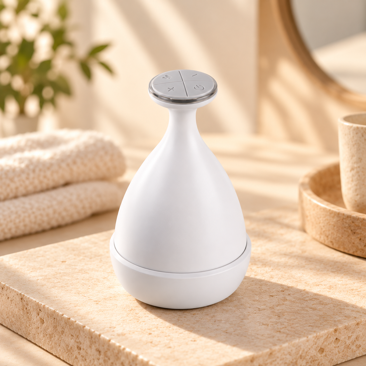 Electric Scalp Massager with Red Light