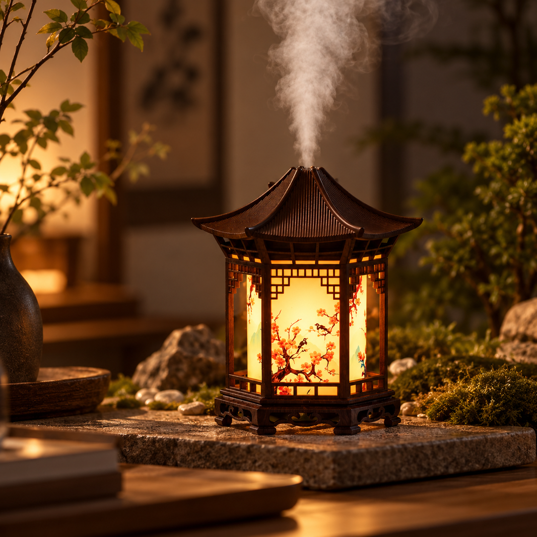 Chinese-Style Gazebo Humidifier