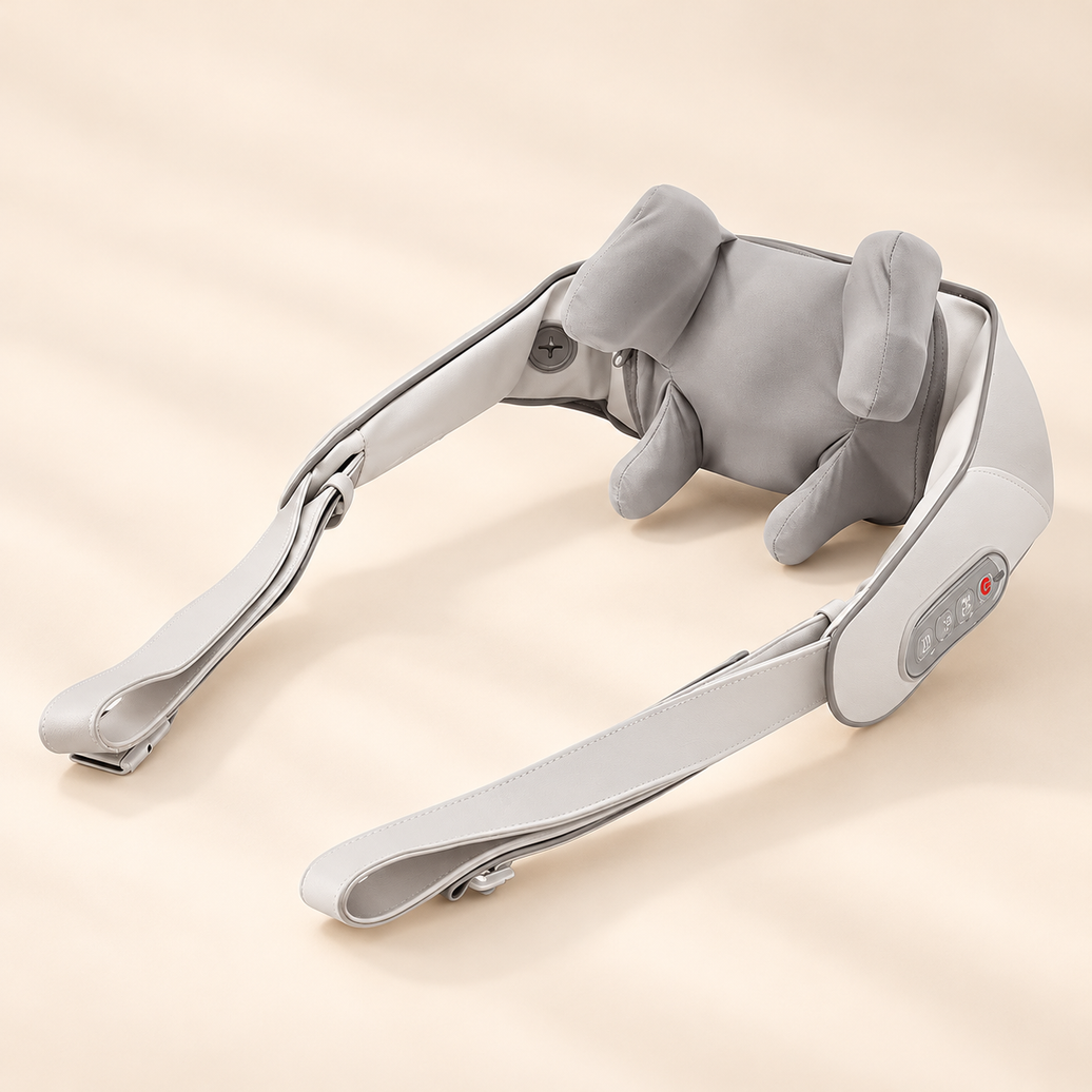 Hands-Free Kneading Shoulder & Neck Massager
