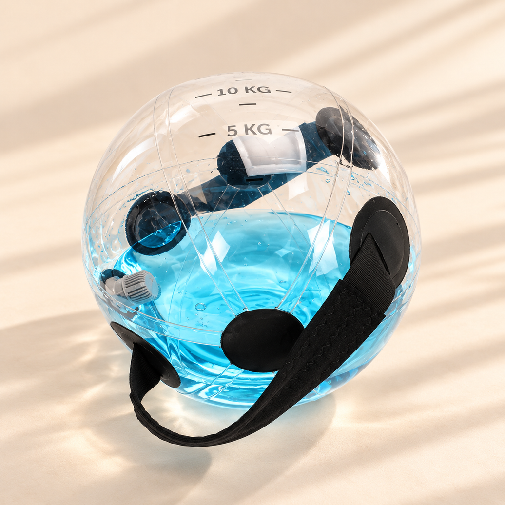 Water-Filled Training Ball with Handles