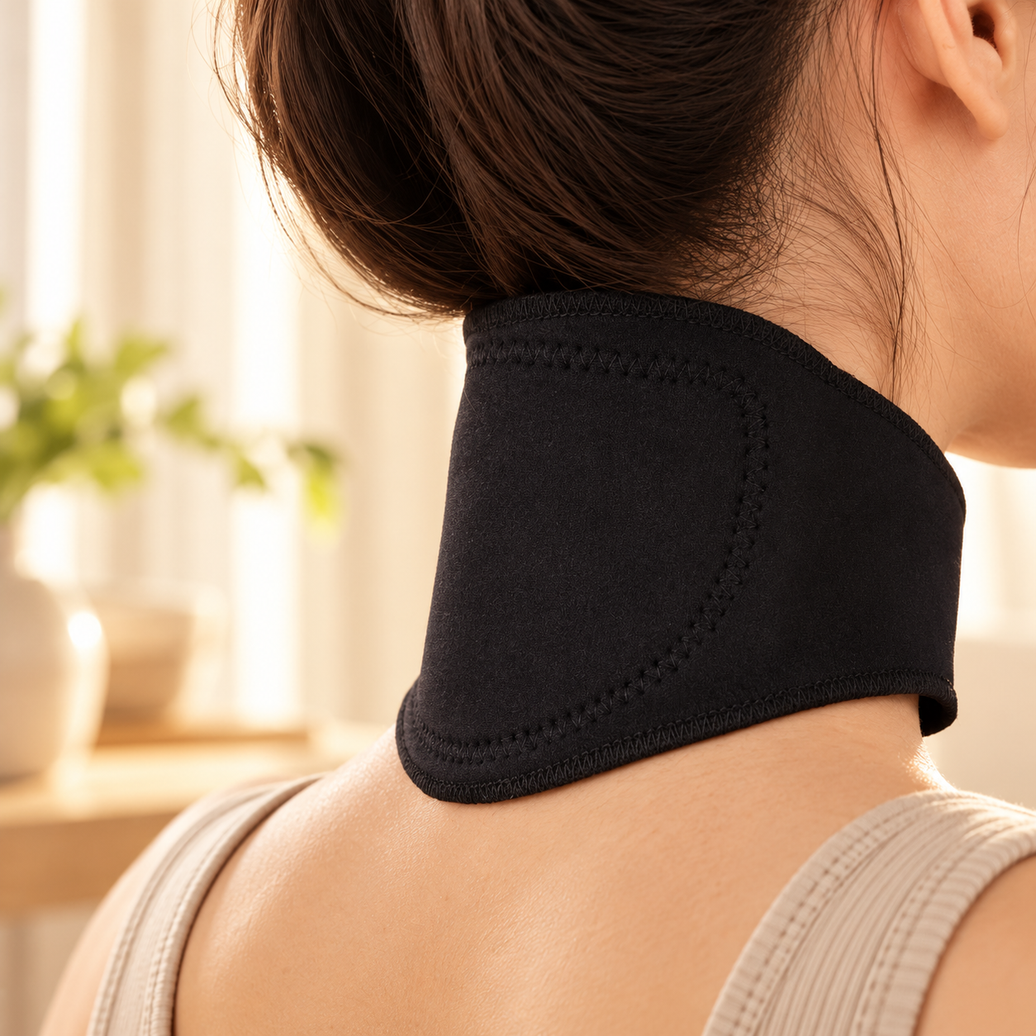 Self-Heating Neck Wrap
