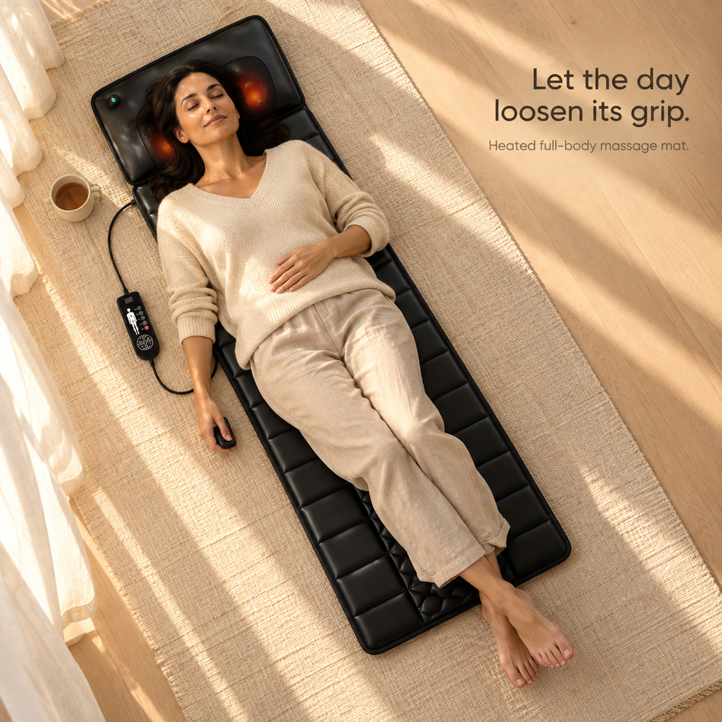 Heated Full-Body Massage Mat