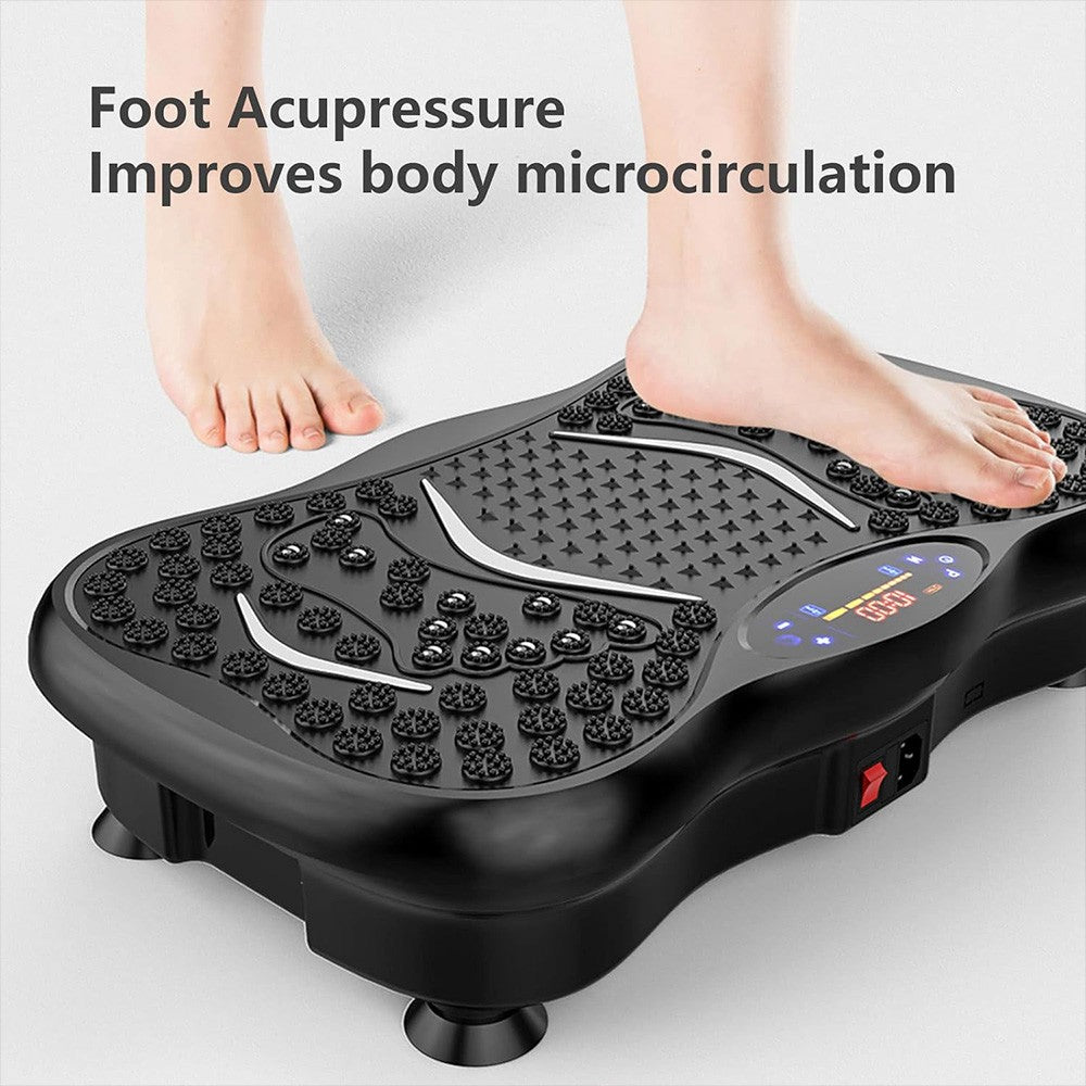 Home vibration plate with Bluetooth speaker, view 3