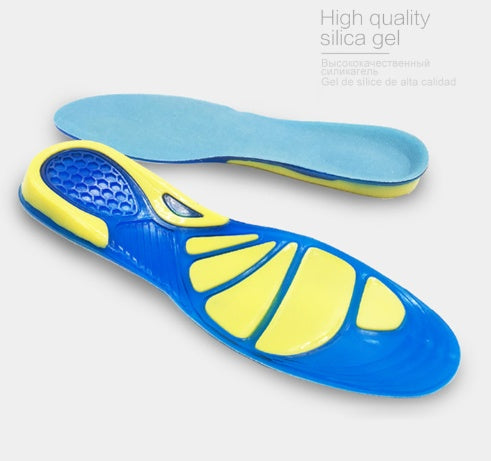 Cushioned silicone gel insoles, Single Pack / L