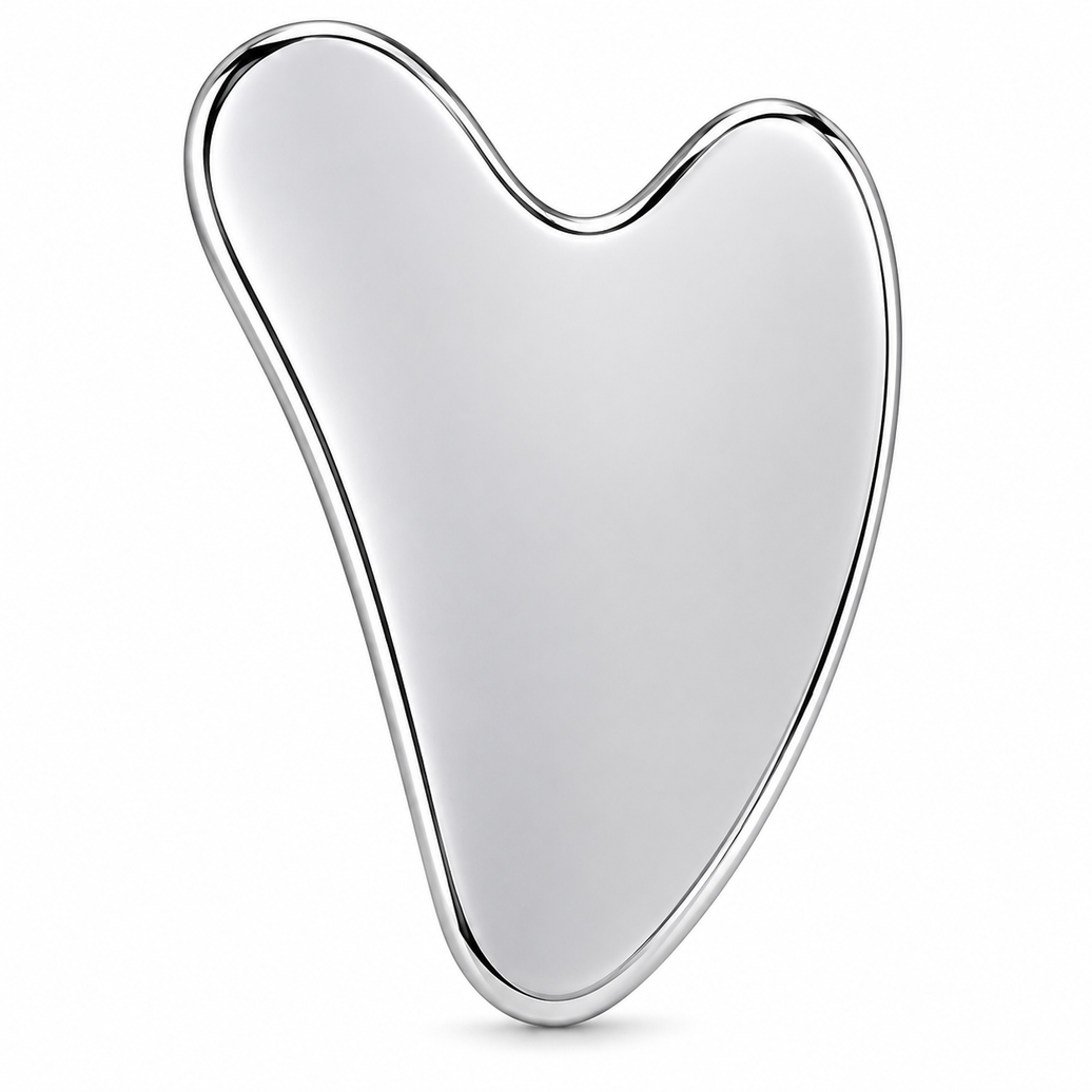 Heart-Shaped Stainless Steel Gua Sha