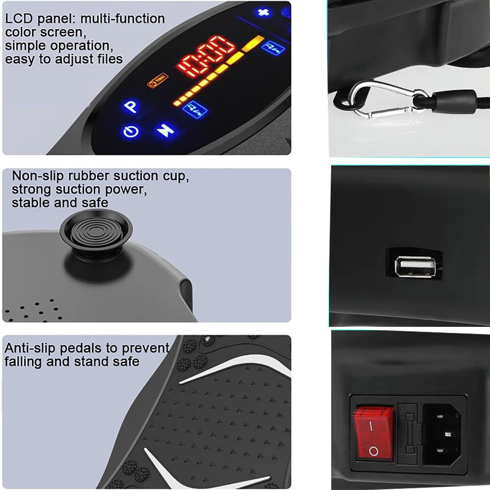 Home vibration plate with Bluetooth speaker, view 9