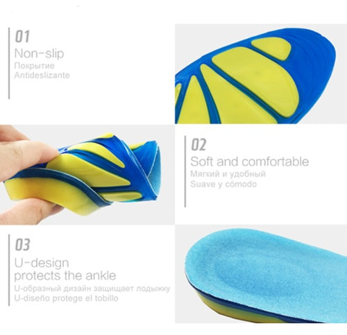 Cushioned silicone gel insoles, view 4