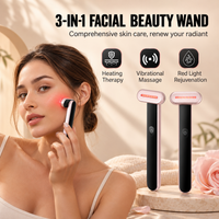7-Color LED Facial Wand with Heat & Microcurrent