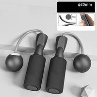 Dual-use cordless jump rope, Black / Small Ball