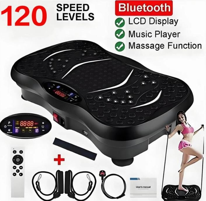 Home vibration plate with Bluetooth speaker, view 7