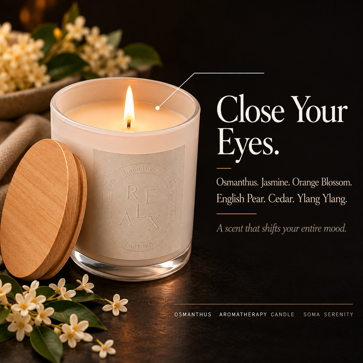 Smokeless Evening Ritual Candle