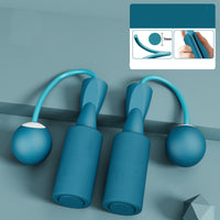 Dual-use cordless jump rope, Blue / Small Ball
