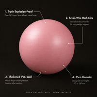 Anti-Burst Yoga Stability Ball