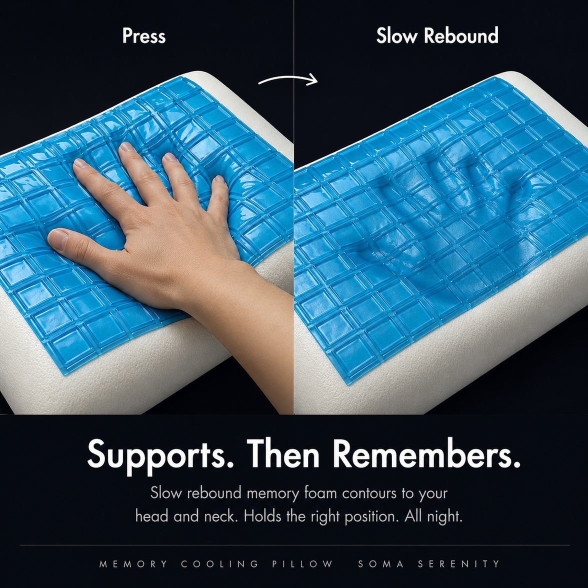 Cooling Memory Foam Pillow