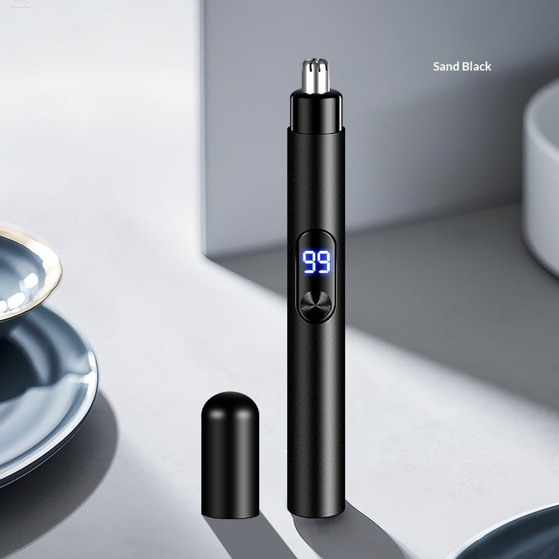 Rechargeable nose hair trimmer, Black