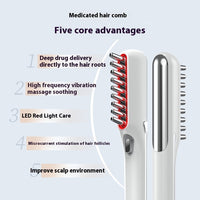 Red light scalp massage comb, view 2