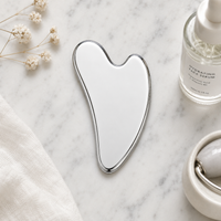 Heart-Shaped Stainless Steel Gua Sha