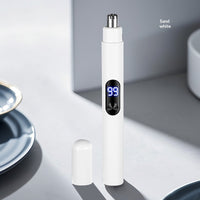 Rechargeable nose hair trimmer, White
