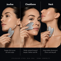 Heart-Shaped Stainless Steel Gua Sha