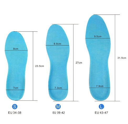Cushioned silicone gel insoles, view 2