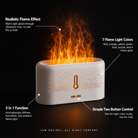 Ultrasonic Flame Aroma Diffuser
