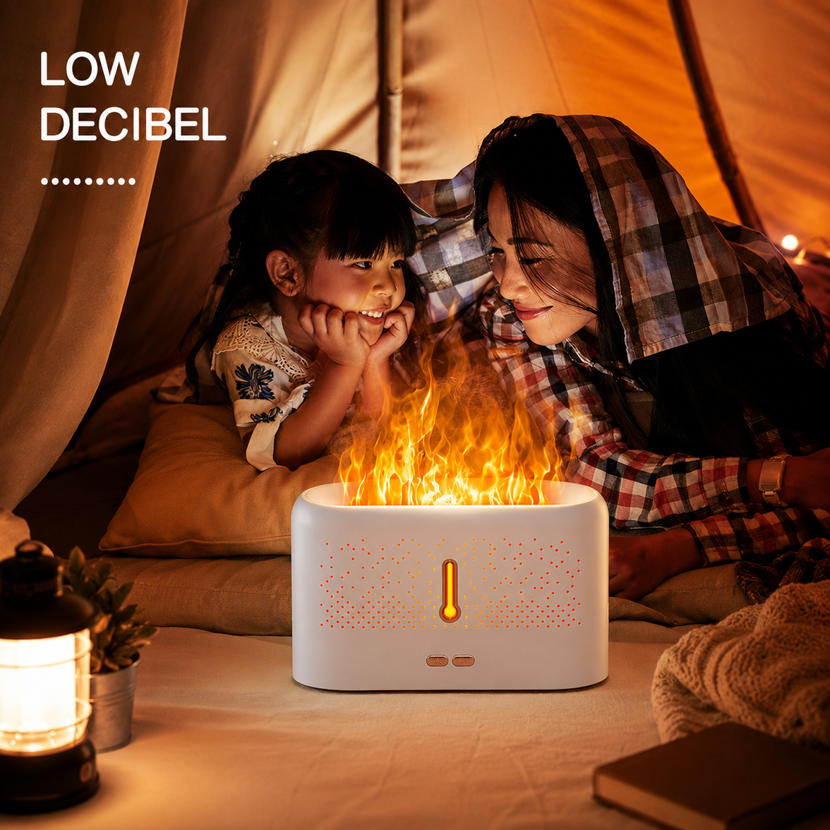 Ultrasonic Flame Aroma Diffuser