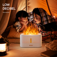 Ultrasonic Flame Aroma Diffuser