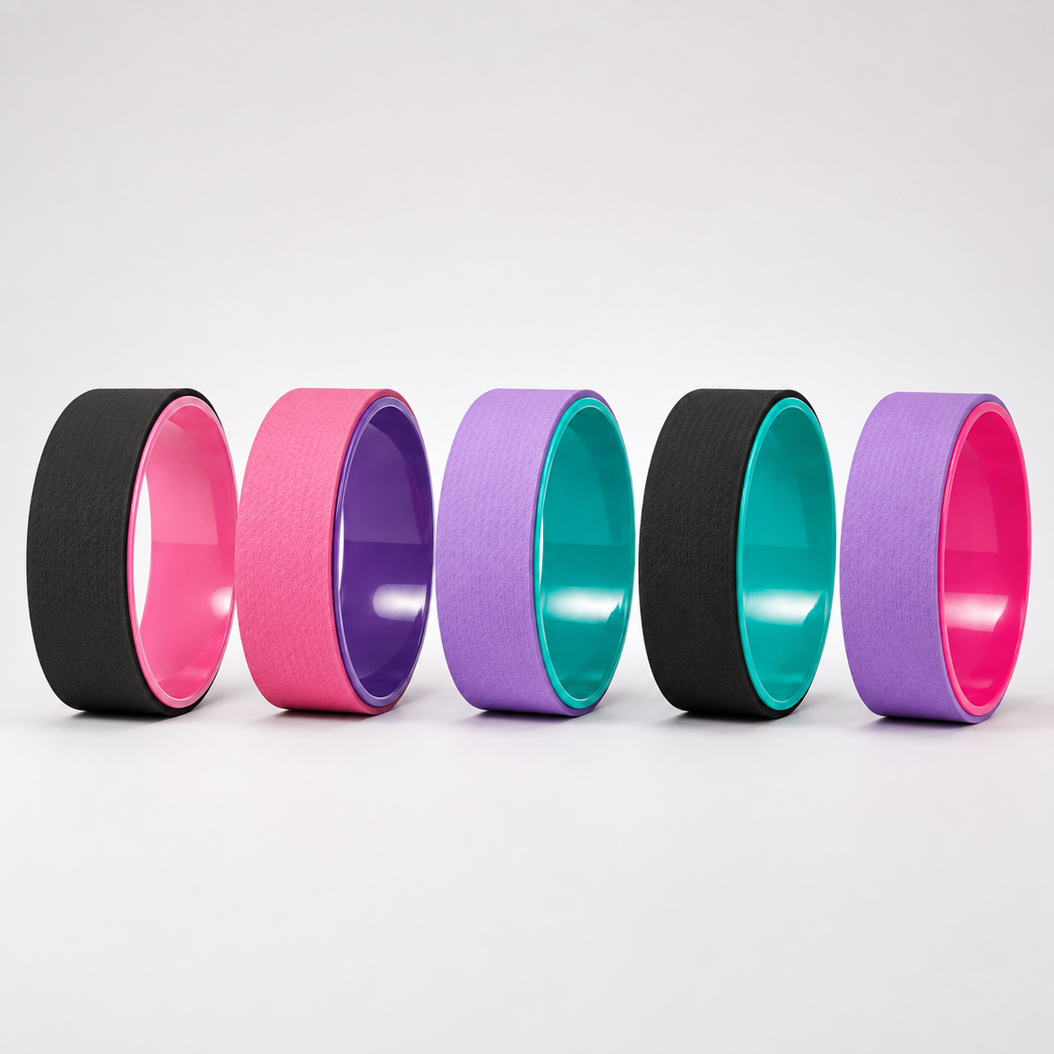 Dual-Tone Yoga Wheel