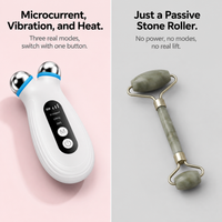 Microcurrent Facial Roller Device