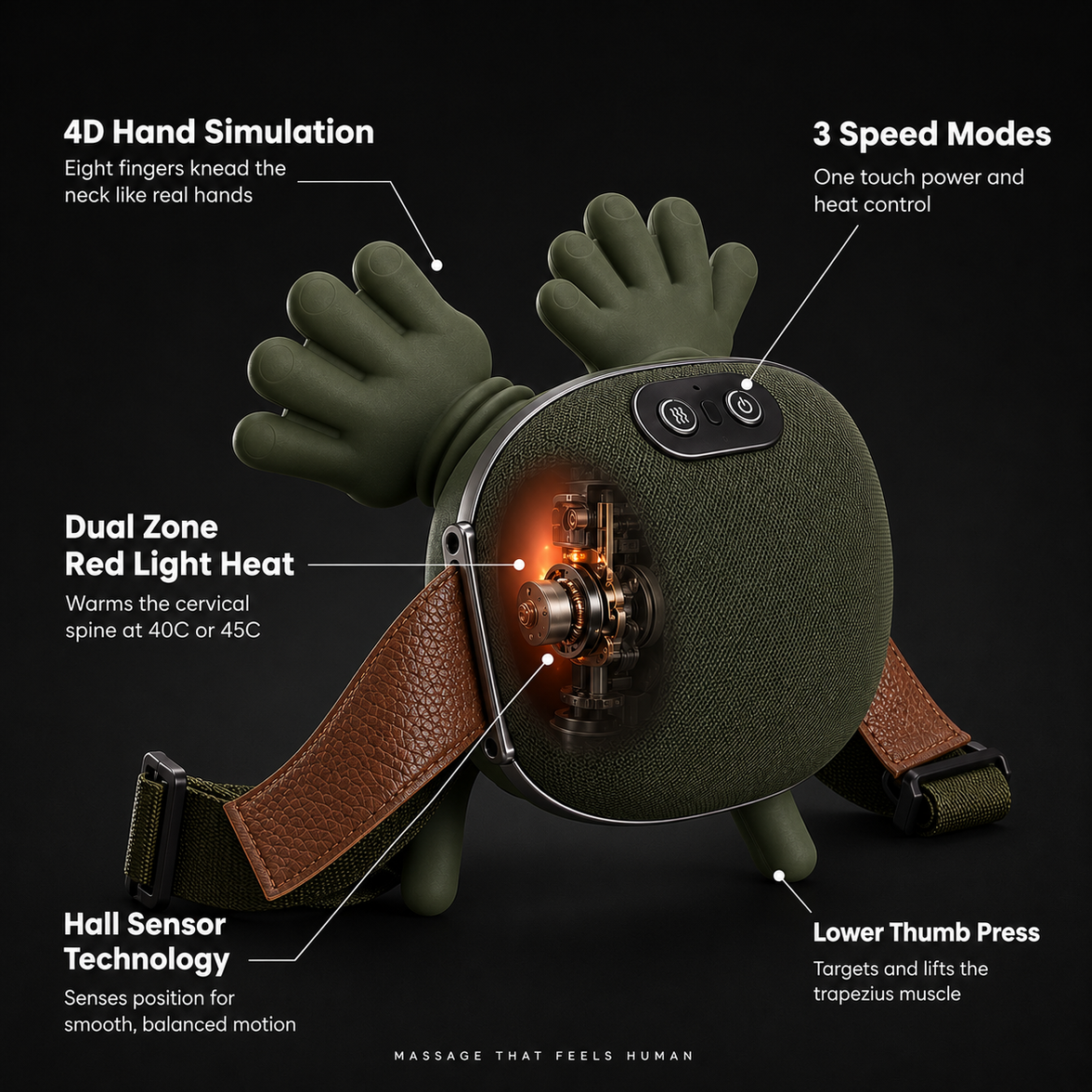 Kneading Neck & Shoulder Massager