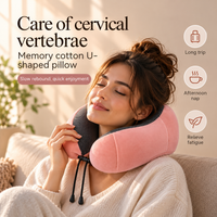 Memory Foam Travel Neck Pillow