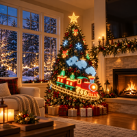 Smart App-Controlled Christmas Tree Pixel String Lights