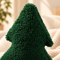 Christmas Tree Plush Throw Pillow Set