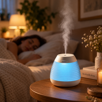 Pinecone Humidifier with Colorful Night Light
