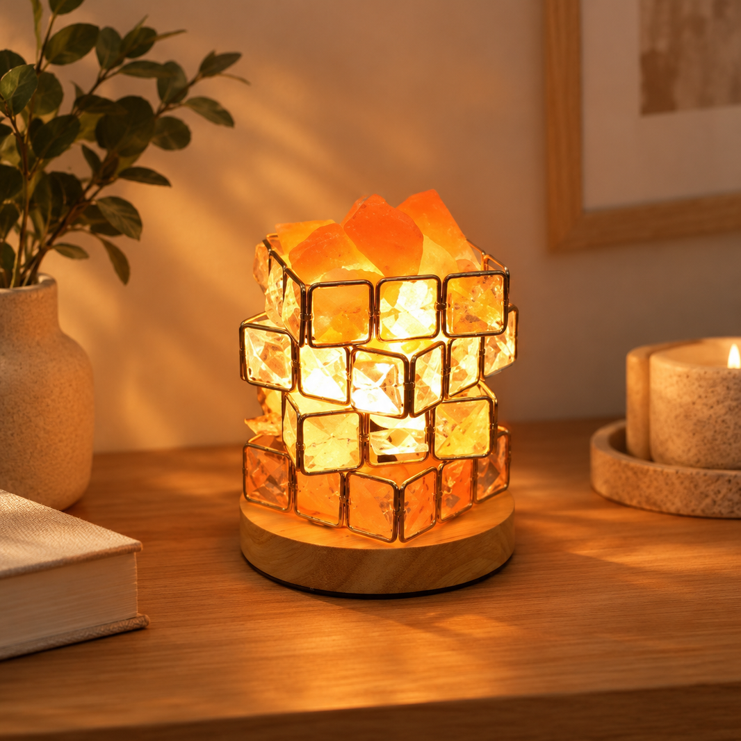 Himalayan Salt Lamp Cube