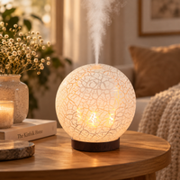 Bowling Glass Aroma Diffuser with 6 Essential Oils