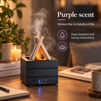 Bonfire Flame Diffuser Set with 6 Oils