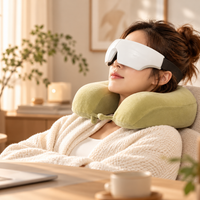 Heated Eye Mask with Timer and Light Blocking