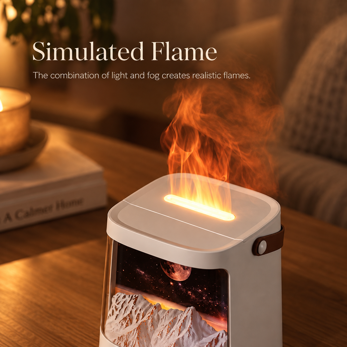 Galaxy Flame Aroma Diffuser