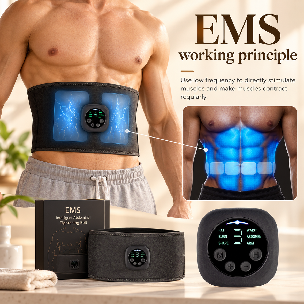 Smart EMS Muscle Stimulator Belt