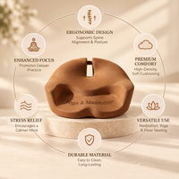 Memory Foam Meditation Seat Cushion