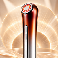 EMS Microcurrent Facial Toning Device with Red Light
