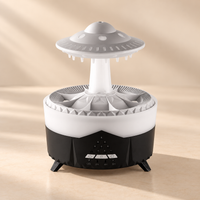 UFO Raindrop Humidifier with Rain Sound and Remote