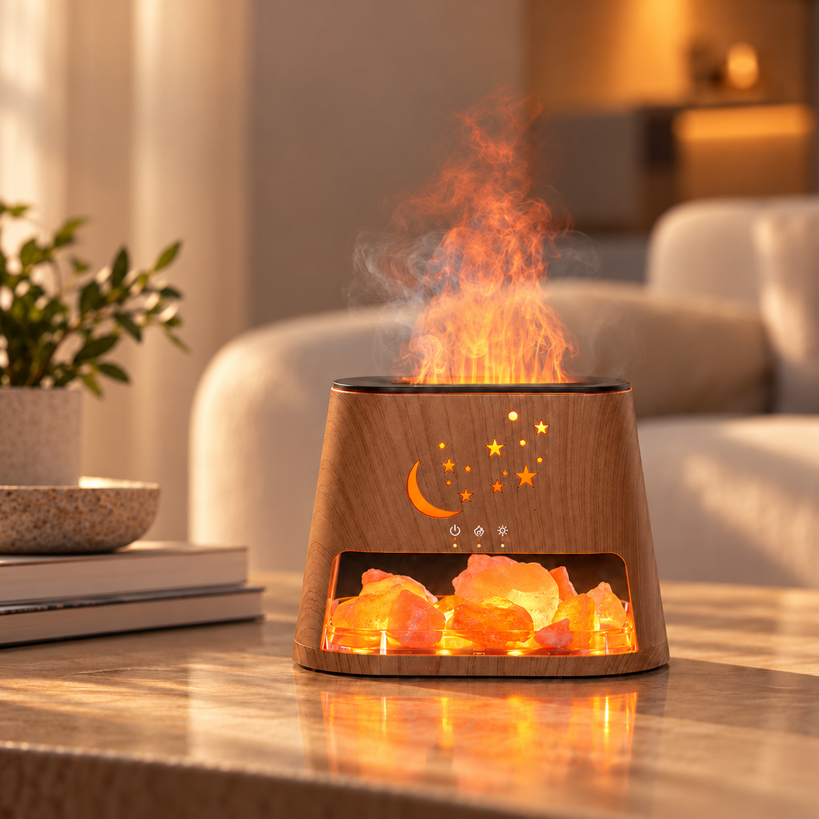 Salt Stone Flame Diffuser
