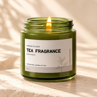 Vintage Green Jar Soy Candle